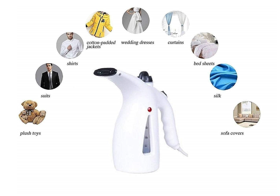 NEW Portable RZ-608 Handheld Facial Steamer and Garment Steam Iron, 350W(Facial)/ 750W(Steamer), Multicolour