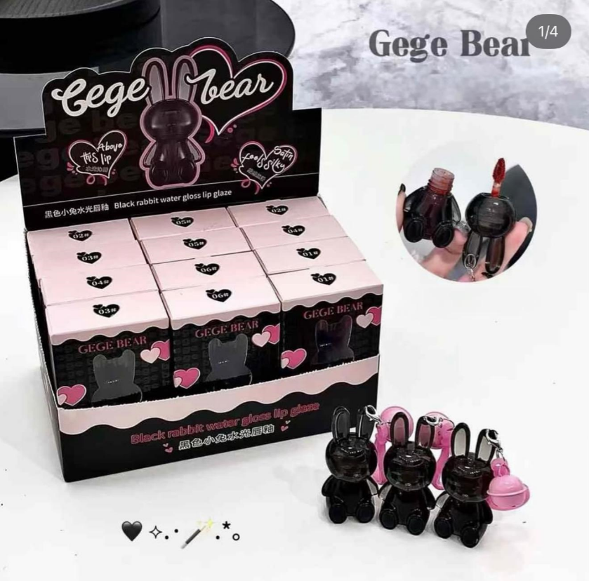 Gege Bear Bunny Gloss: Cute Shine, Radiant Look! π°β¨π