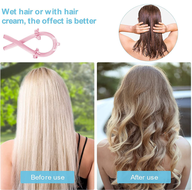 Overnight Heatless Hair Curler - RANDOM COLOR FROM THE VIDEO