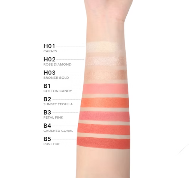 IMAGIC PROfessional RADIANT HIGHLIGHT AND BLUSHER FA130-B01 Cotton Candy