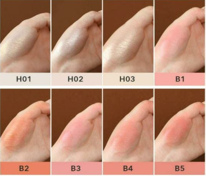 IMAGIC PROfessional RADIANT HIGHLIGHT AND BLUSHER FA130-B01 Cotton Candy