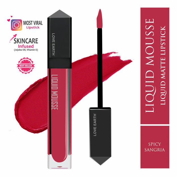 LoveEarth Liquid Mousse Lipstick 1.0