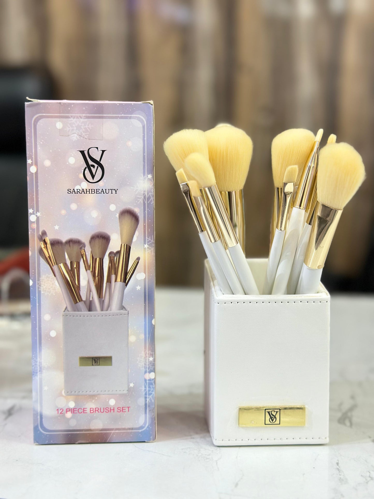 Sagansinghmakeup Makeup Brush Holder 12 Piece Set For Face & Eyes (Pack of 12)