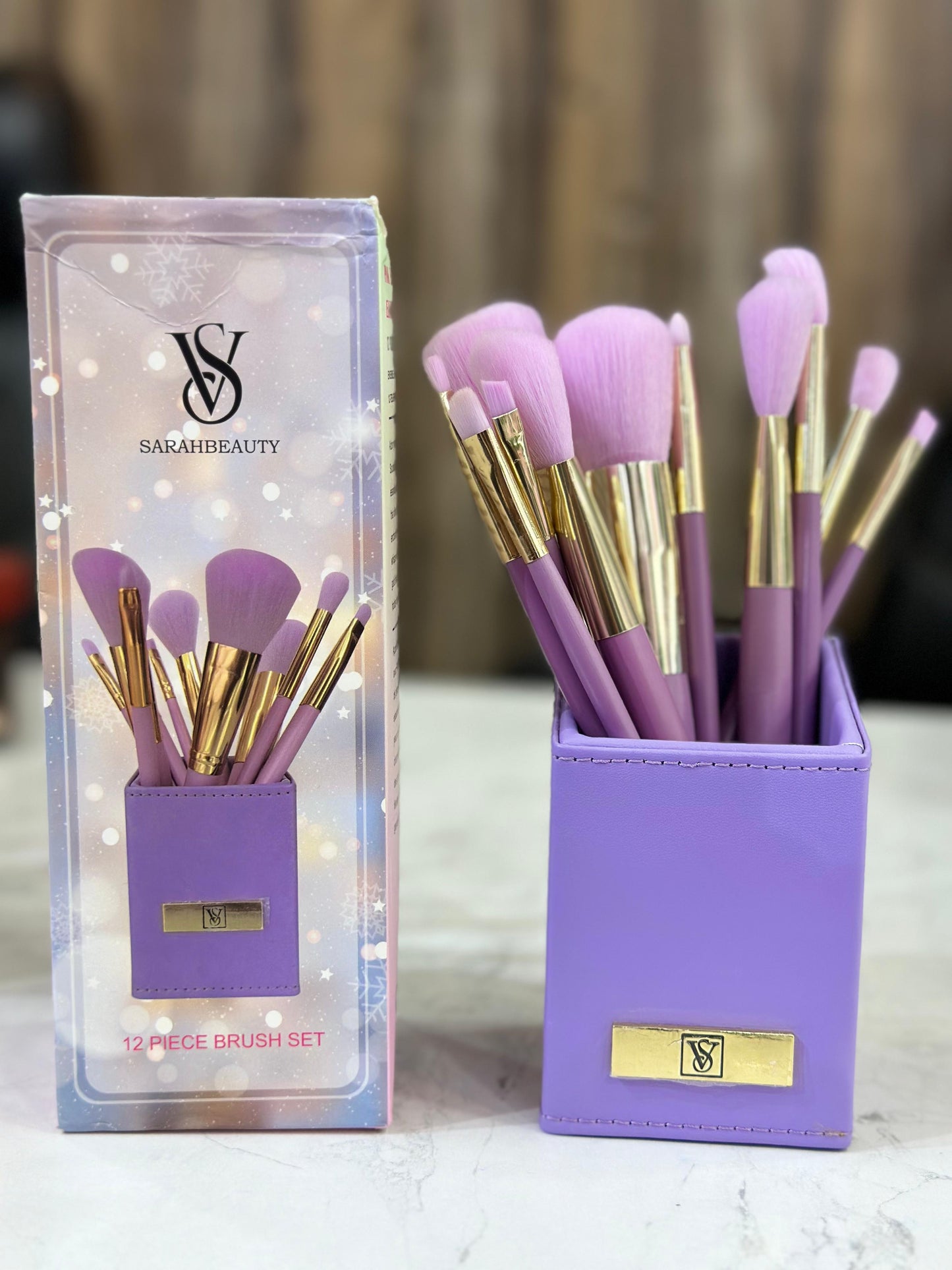 Sagansinghmakeup Makeup Brush Holder 12 Piece Set For Face & Eyes (Pack of 12)