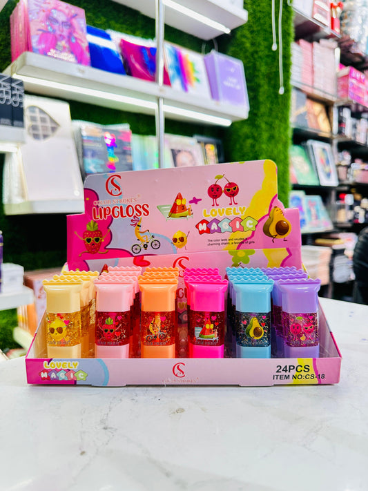 Toffee Magic Glosses  | Pink Shades | Wholesale Pack 24pcs | 35*24