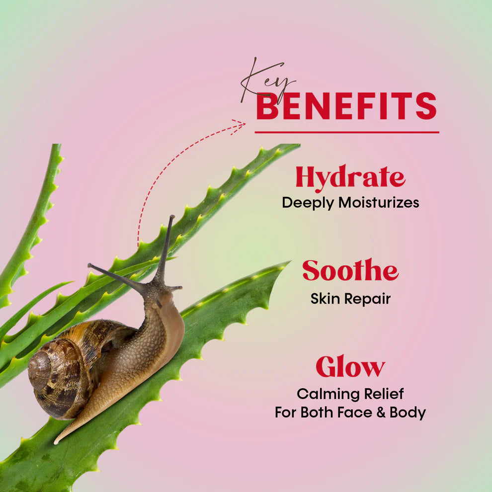 Cathy Doll 99% Aloe Vera & Snail Serum Soothing Gel