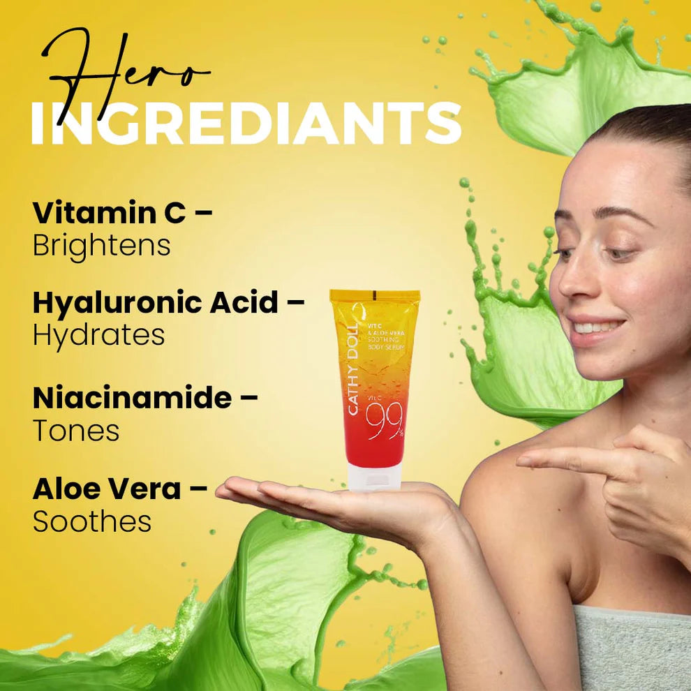 Cathy Doll Vit C & Aloe Vera Soothing Body Serum