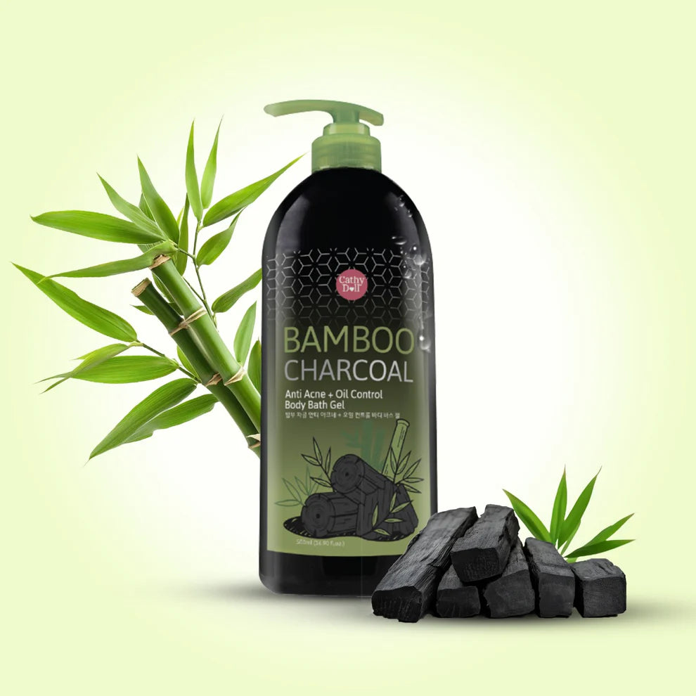Cathy Doll Bamboo Charcoal Anti Acne + Oil Control Body Bath Gel