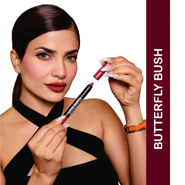 LoveEarth LIP CRAYON NON-TRANSFER LIPSTICK 1. O - PACK OF 5