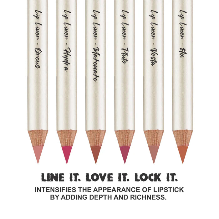 LoveEarth LIP LINER EVERYDAY NUDES -PACK OF 6
