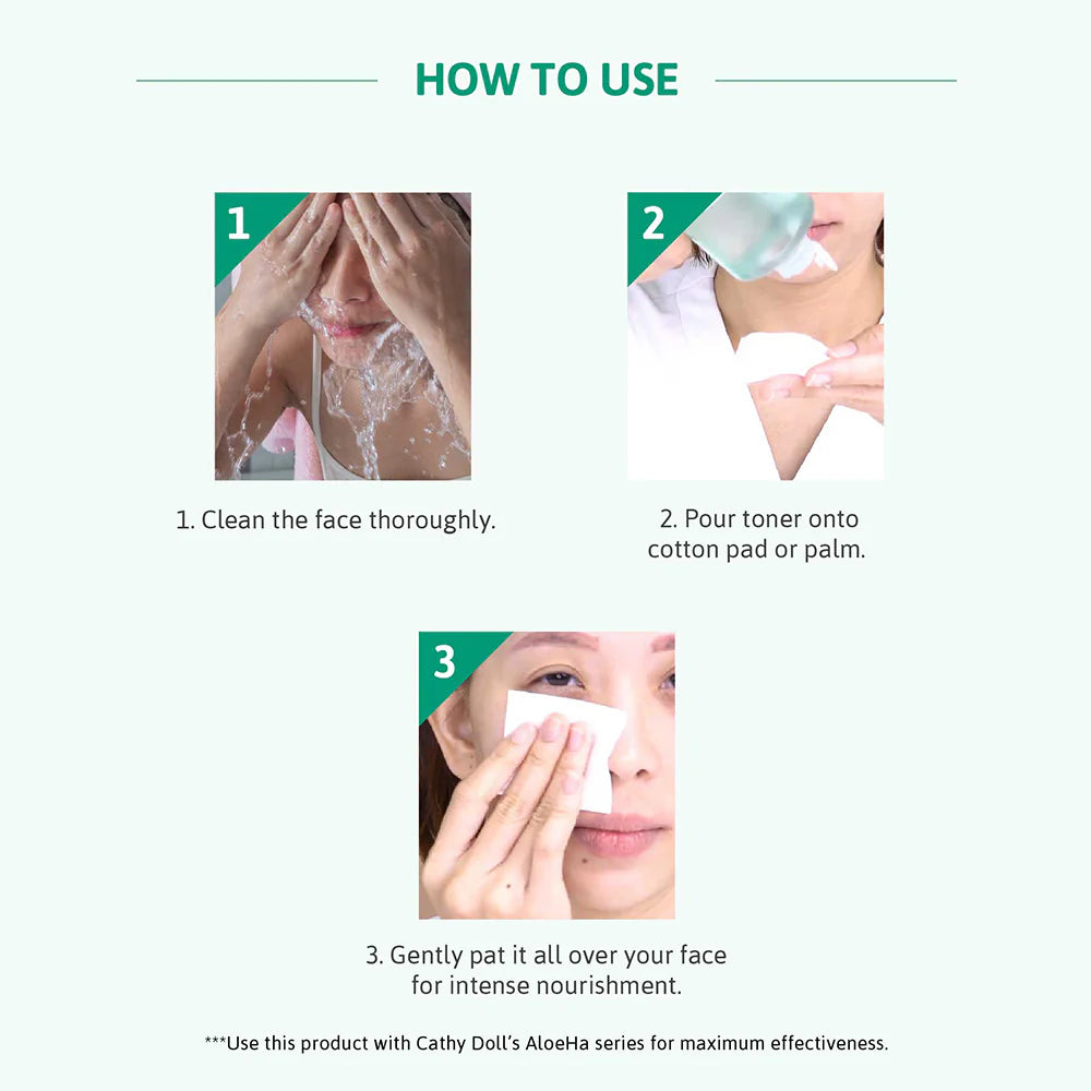 Cathy Doll Fresh Aloe Vera Toner & Essence