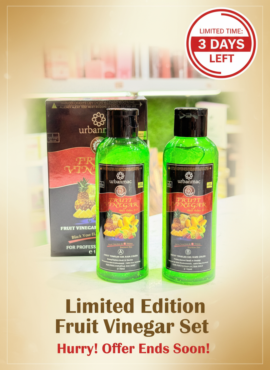 Limited Edition Fruit Vinegar Banner with Countdown Timer