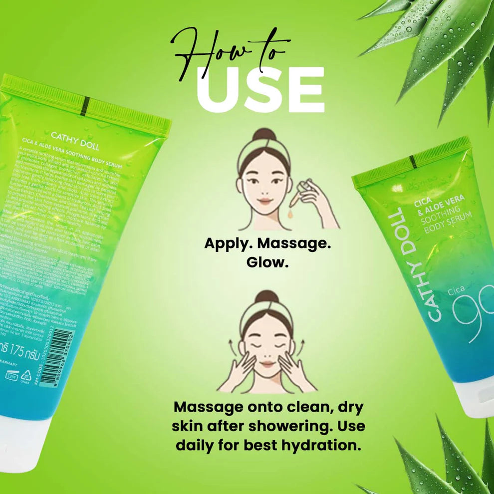 Cathy Doll Cica & Aloe Vera Soothing Body Serum