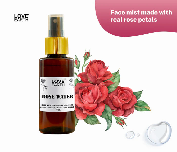 LoveEarth Rose Water