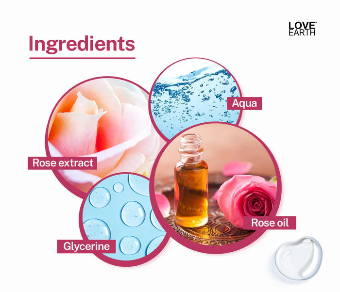 LoveEarth Rose Water
