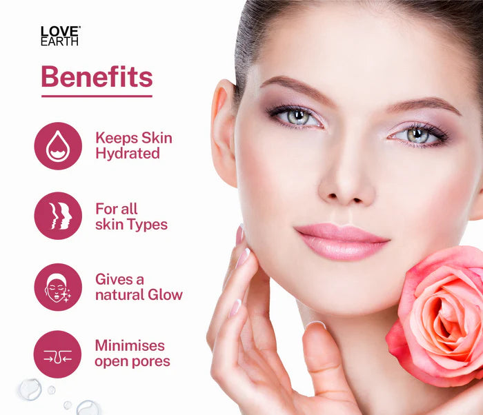 LoveEarth Rose Water