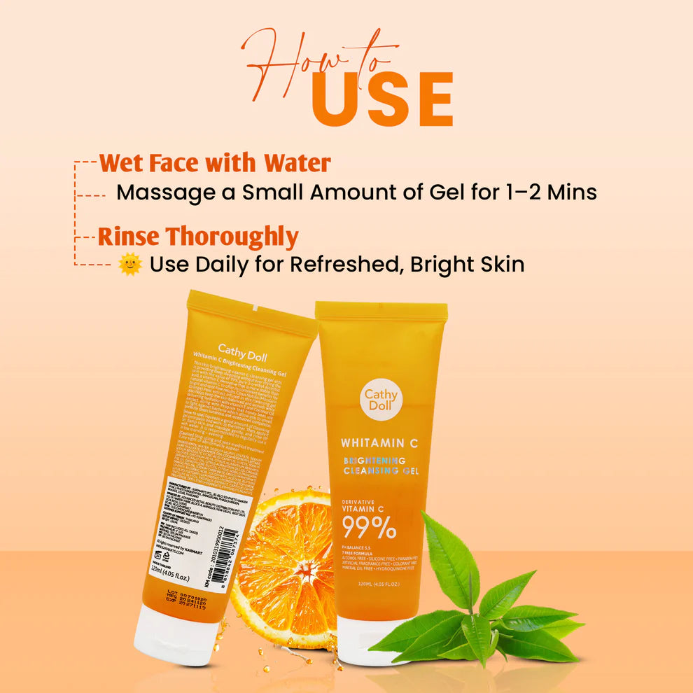 Cathy Doll vitamin C Brightening Cleansing Gel