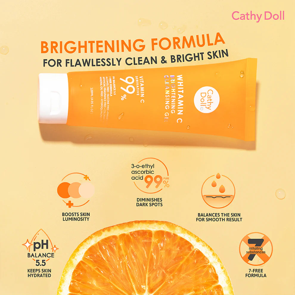 Cathy Doll vitamin C Brightening Cleansing Gel