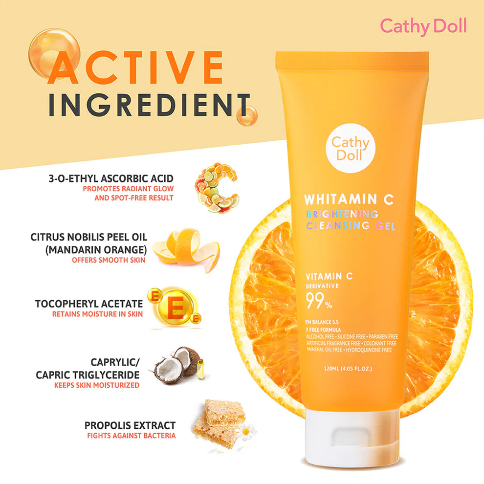 Cathy Doll vitamin C Brightening Cleansing Gel