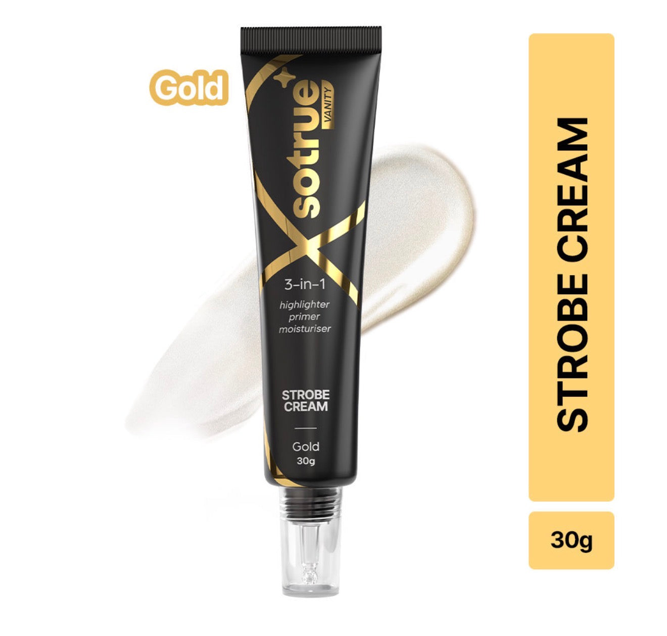 3-in-1 Strobe Cream Primer & Moisturizer | Hydrating Makeup Base | 30g
