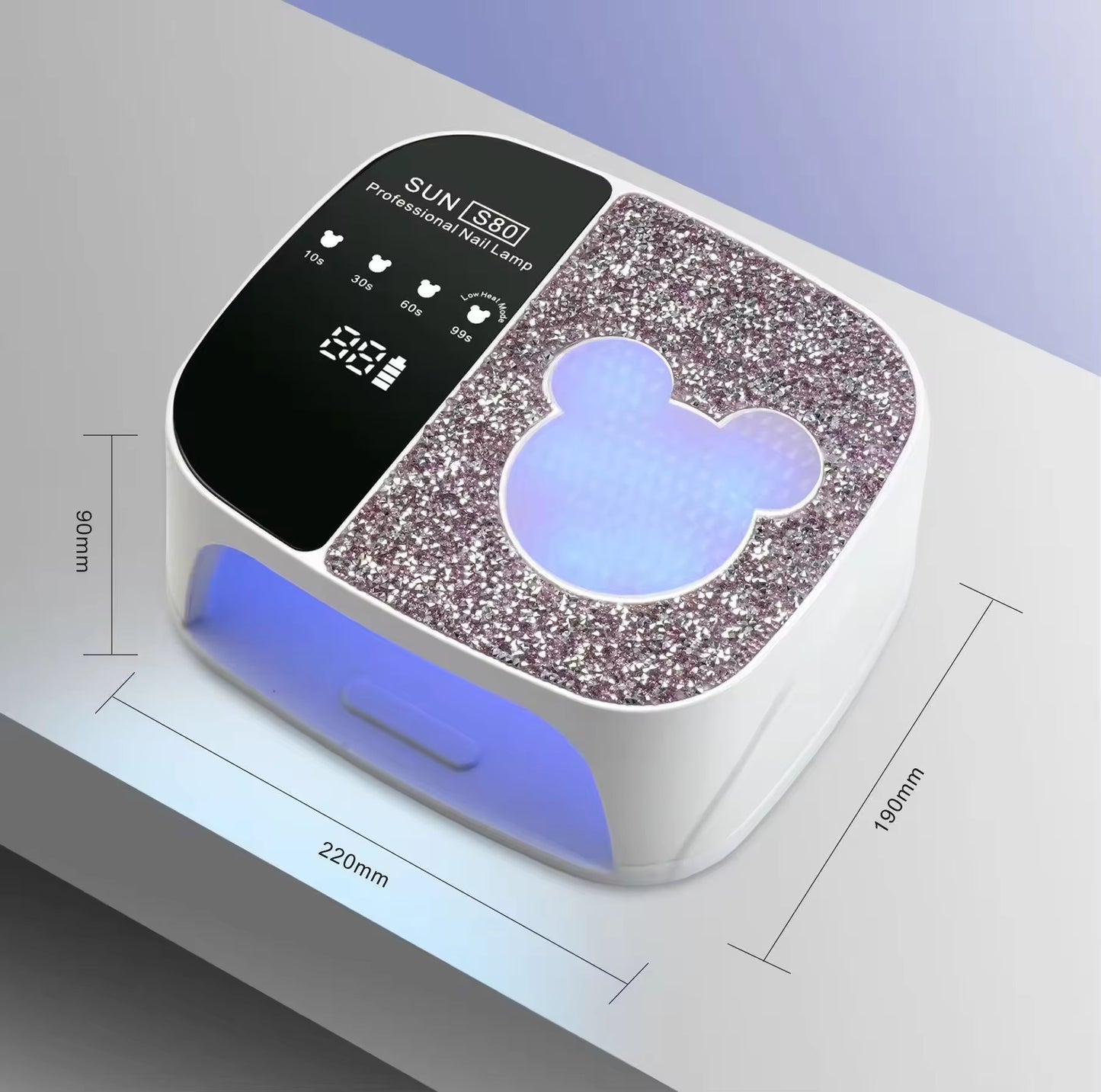 The UV Lamp With Diamonds - 158W New