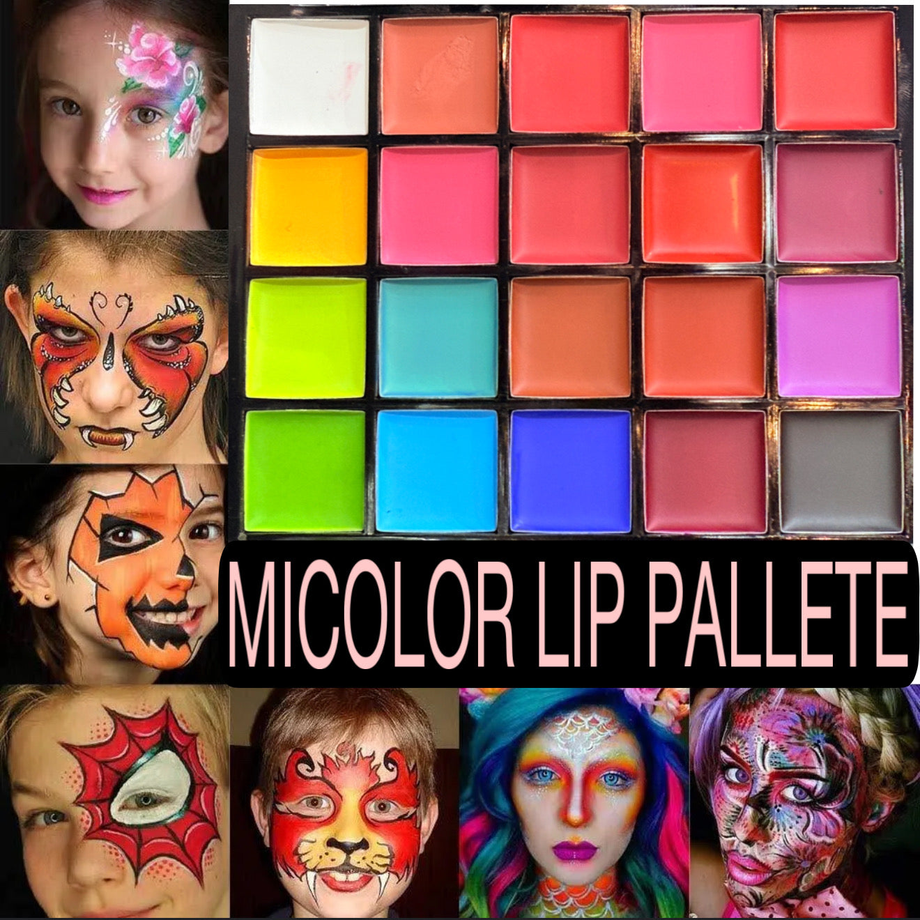 Micolor 20 color Lip Pallete
