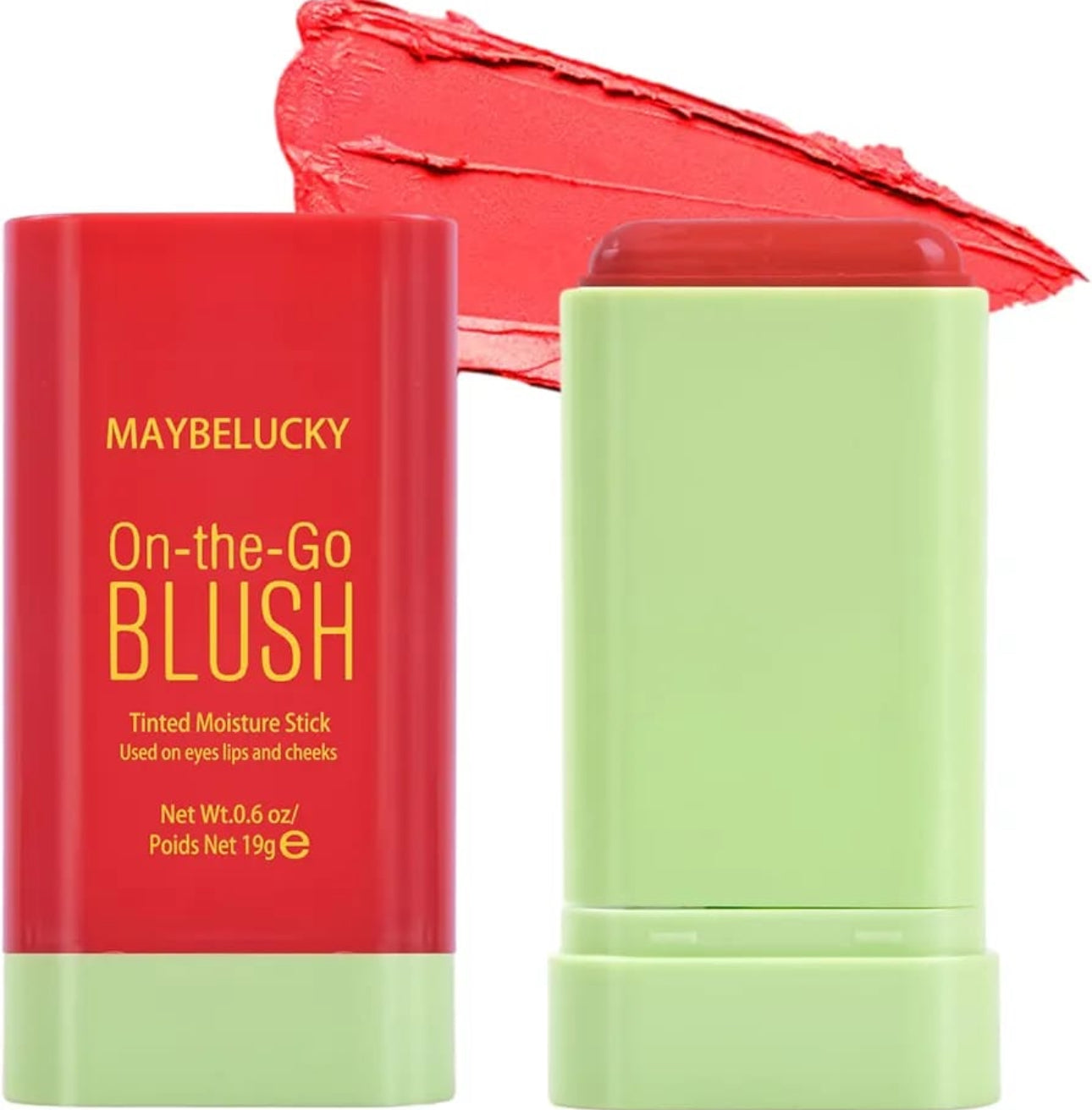 MAYBELUCKY ON THE GO BLUSHER STICK