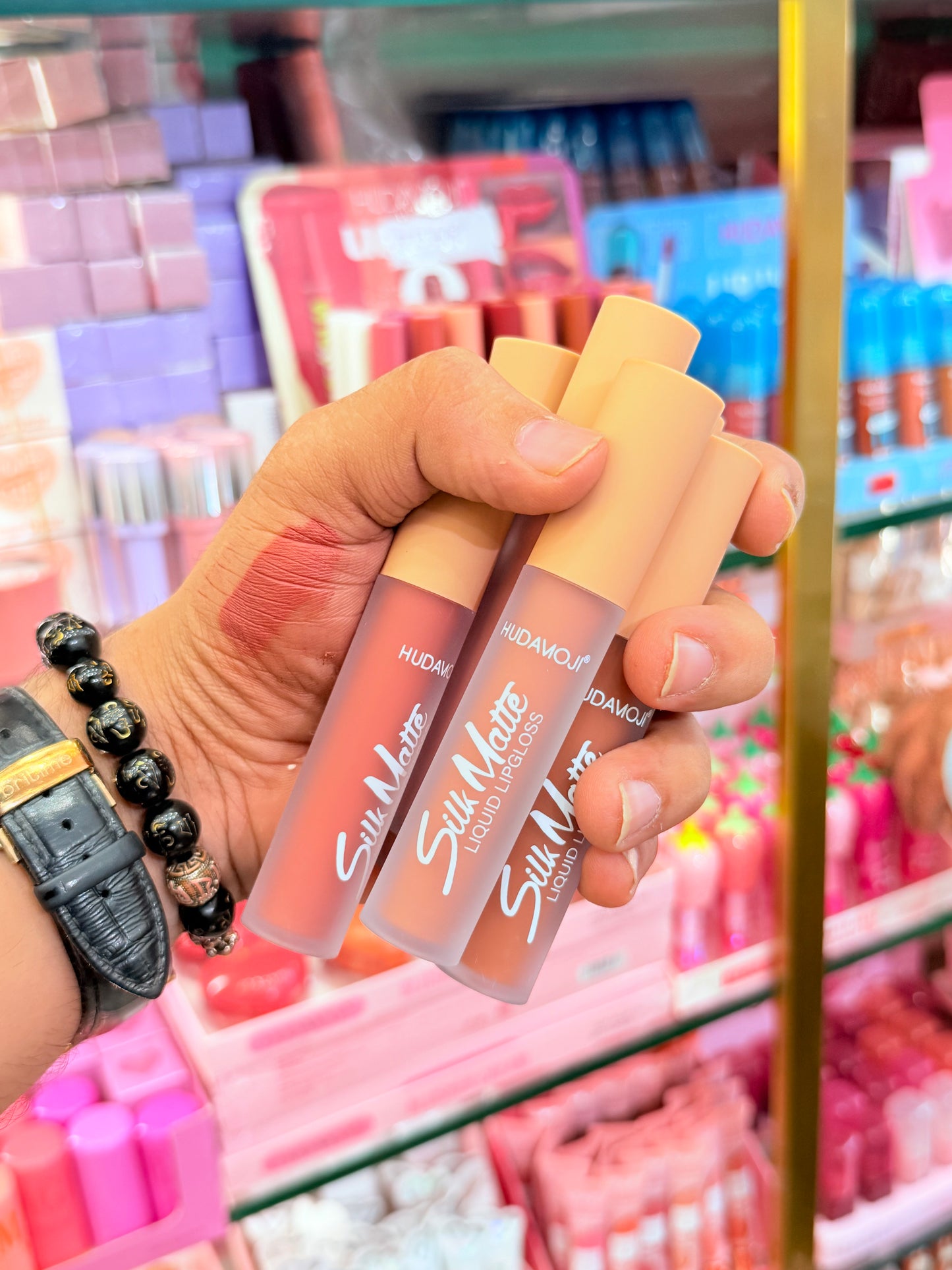 Hudamoji Silk Matte Liquid Lip Gloss – Set of 6 | Buy 1 Get 5 FREE | Long Lasting Matte Lip Colors