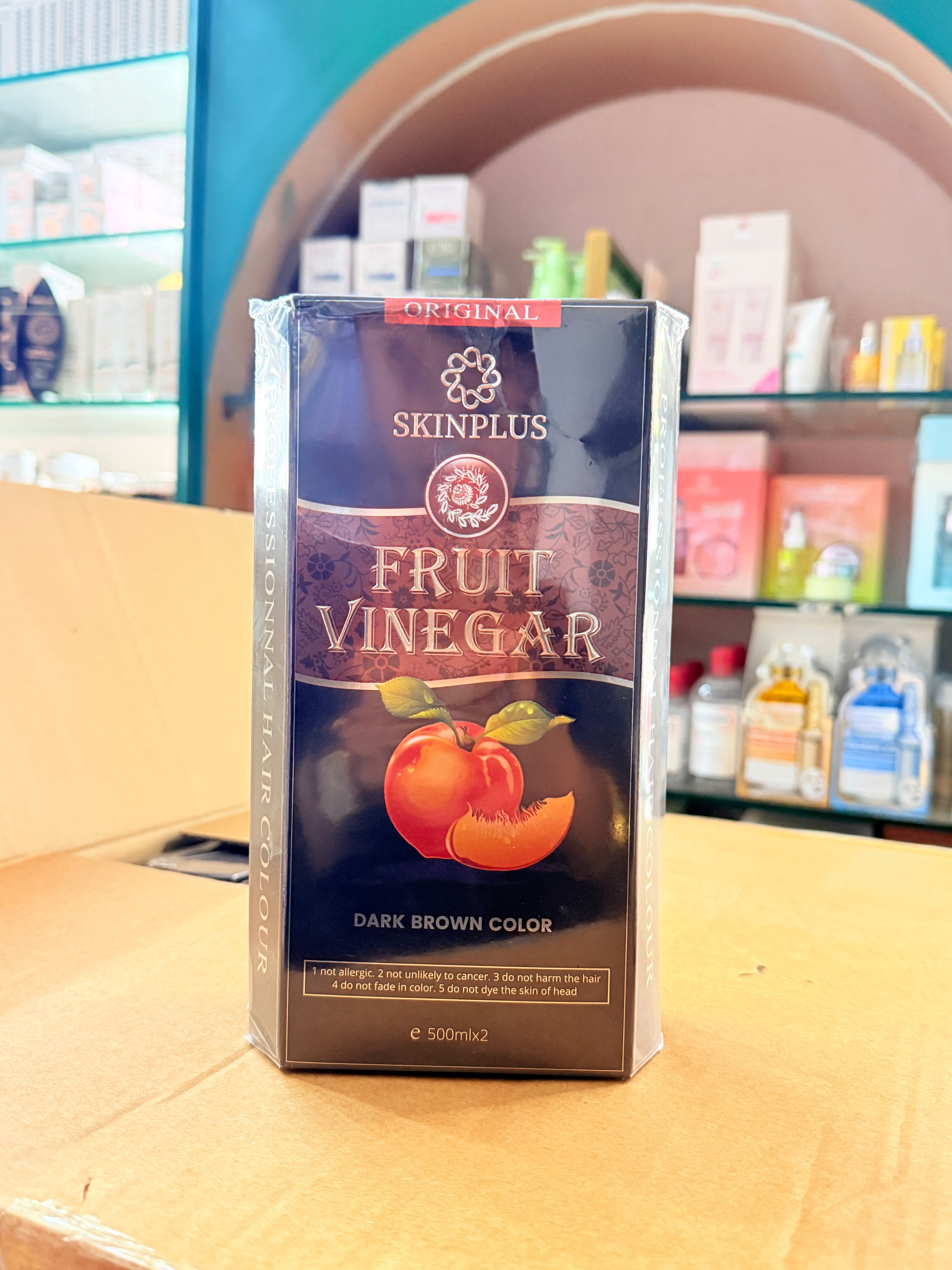 NEW SKINPLUS GEL HAIR COLOR - Fruit Vinegar HAIR AND BEARD COLOR - DO NOT TOUCHES THE SCALP (PRICE HIKED DUE TO SURGE DEMAND) 📈