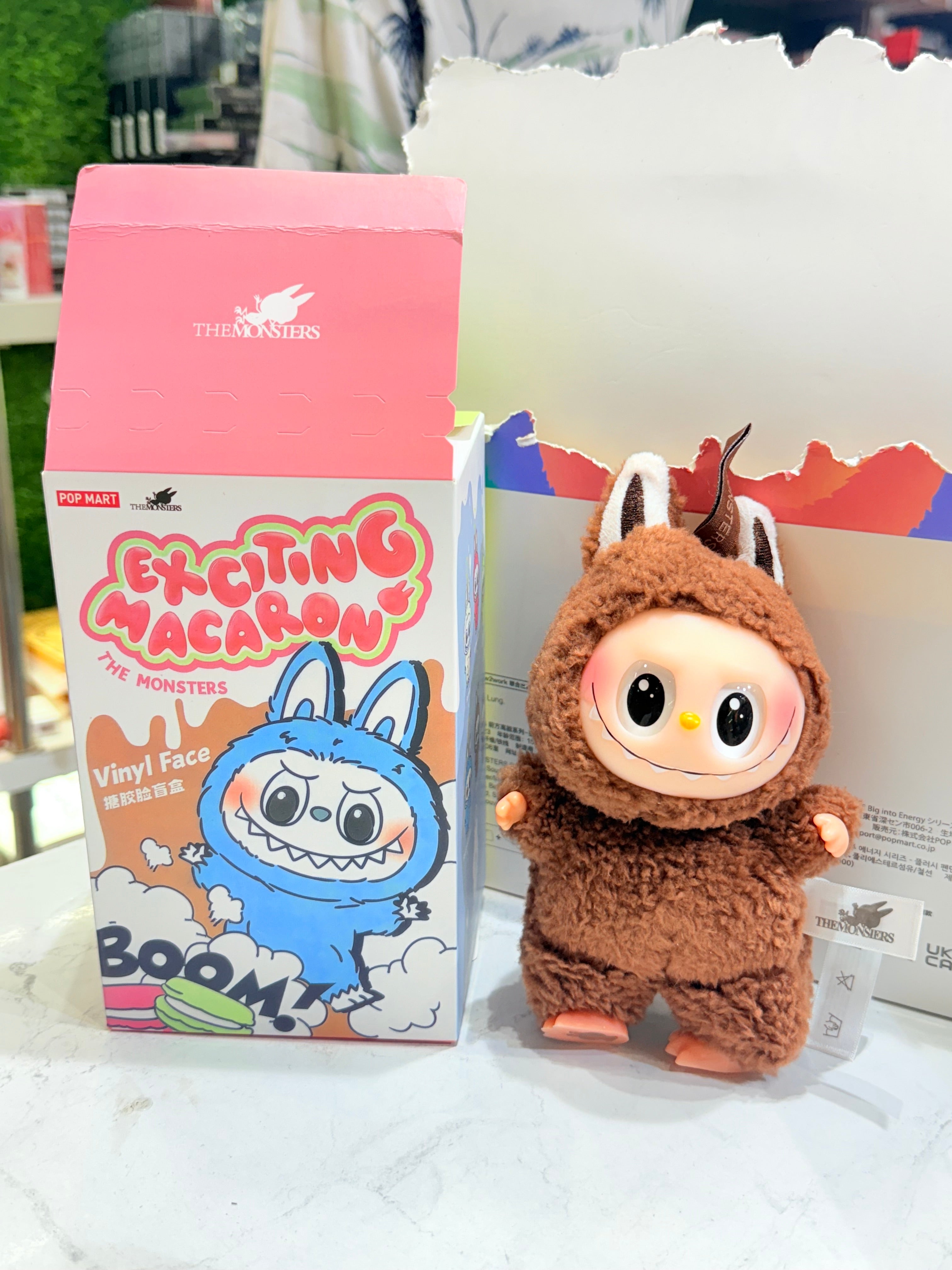 LABUBU “Exciting Macaron” Bunny Edition – Vinyl Face Plush Collectibles (Blind Box Series)