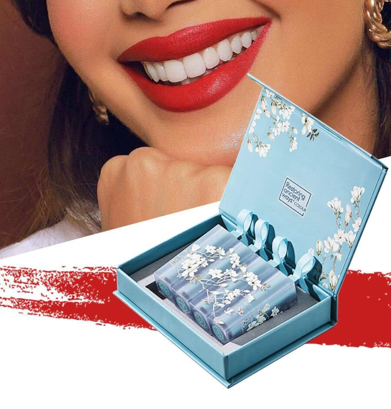 Korean LipSticks Gift Set - 4pcs