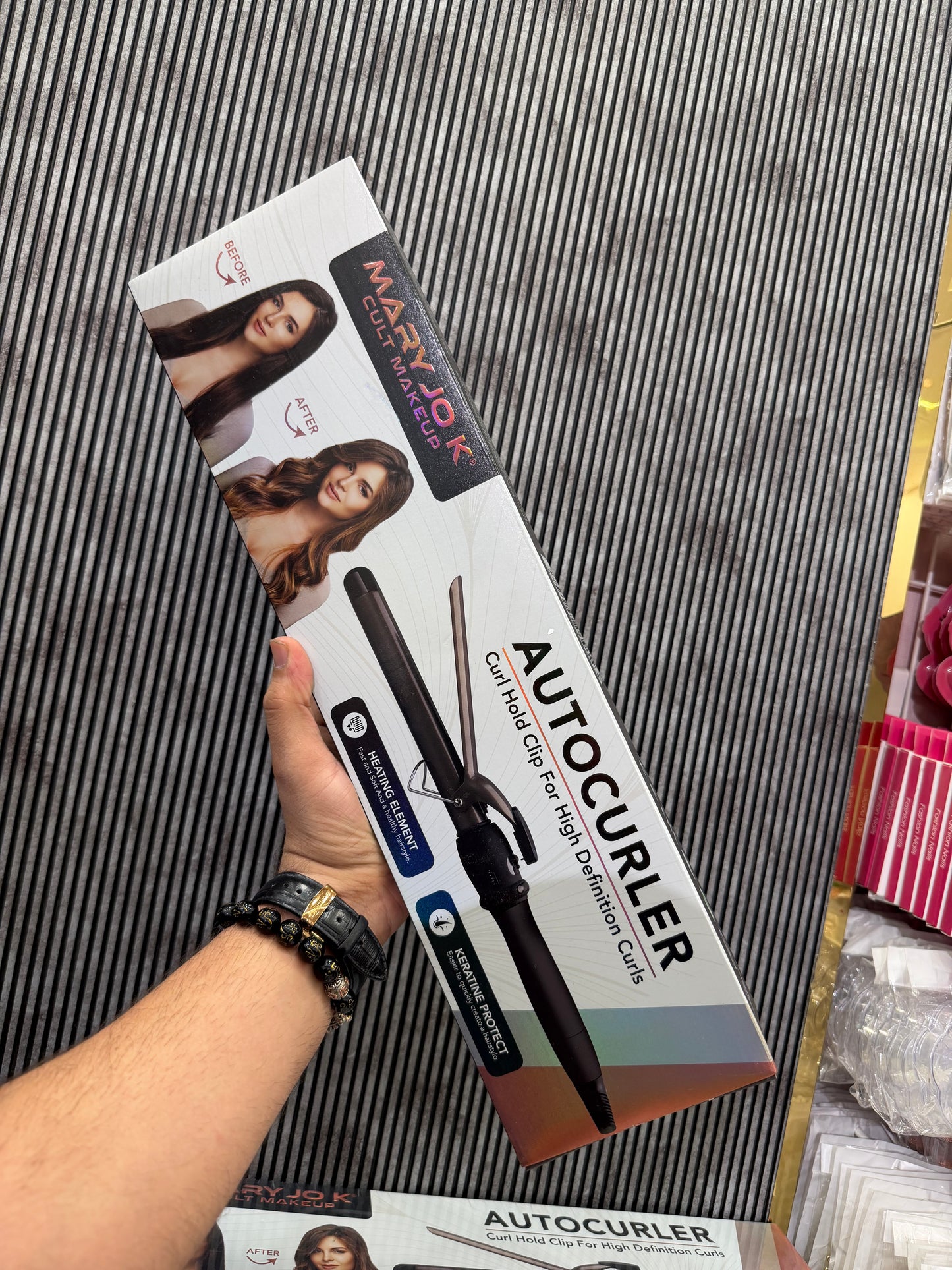 Mjk Maggie Curls Tong - 9mm ( One year Guarantee)