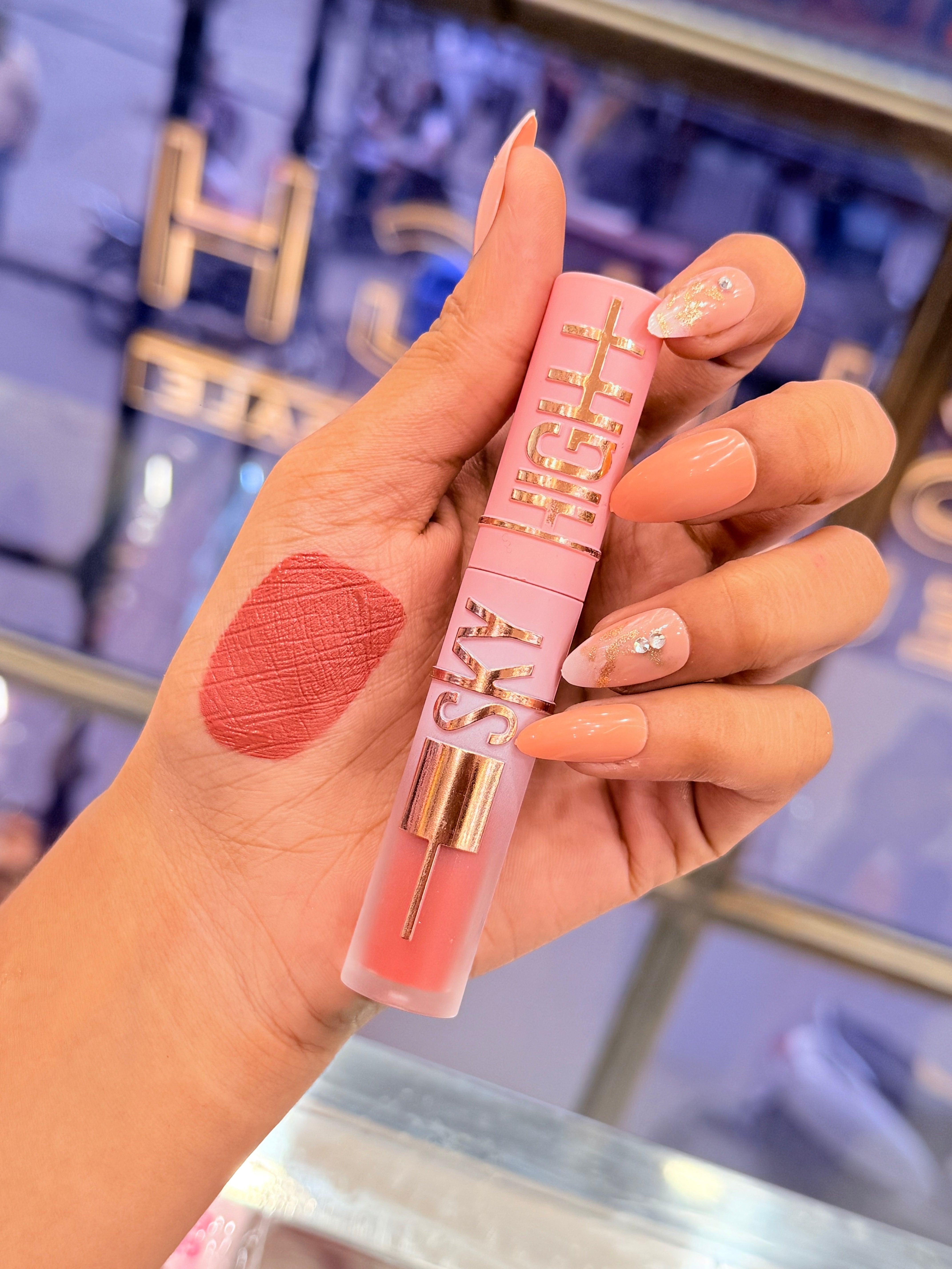 Creamy Nude Matte Lipgloss Set of 6