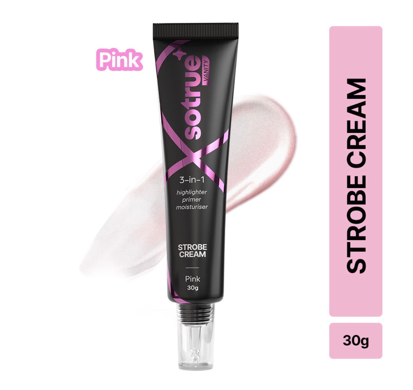 3-in-1 Strobe Cream Primer & Moisturizer | Hydrating Makeup Base | 30g