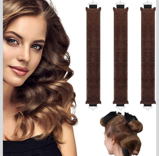 Heatless Hair Curler - Overnight 3pcs - Random Color