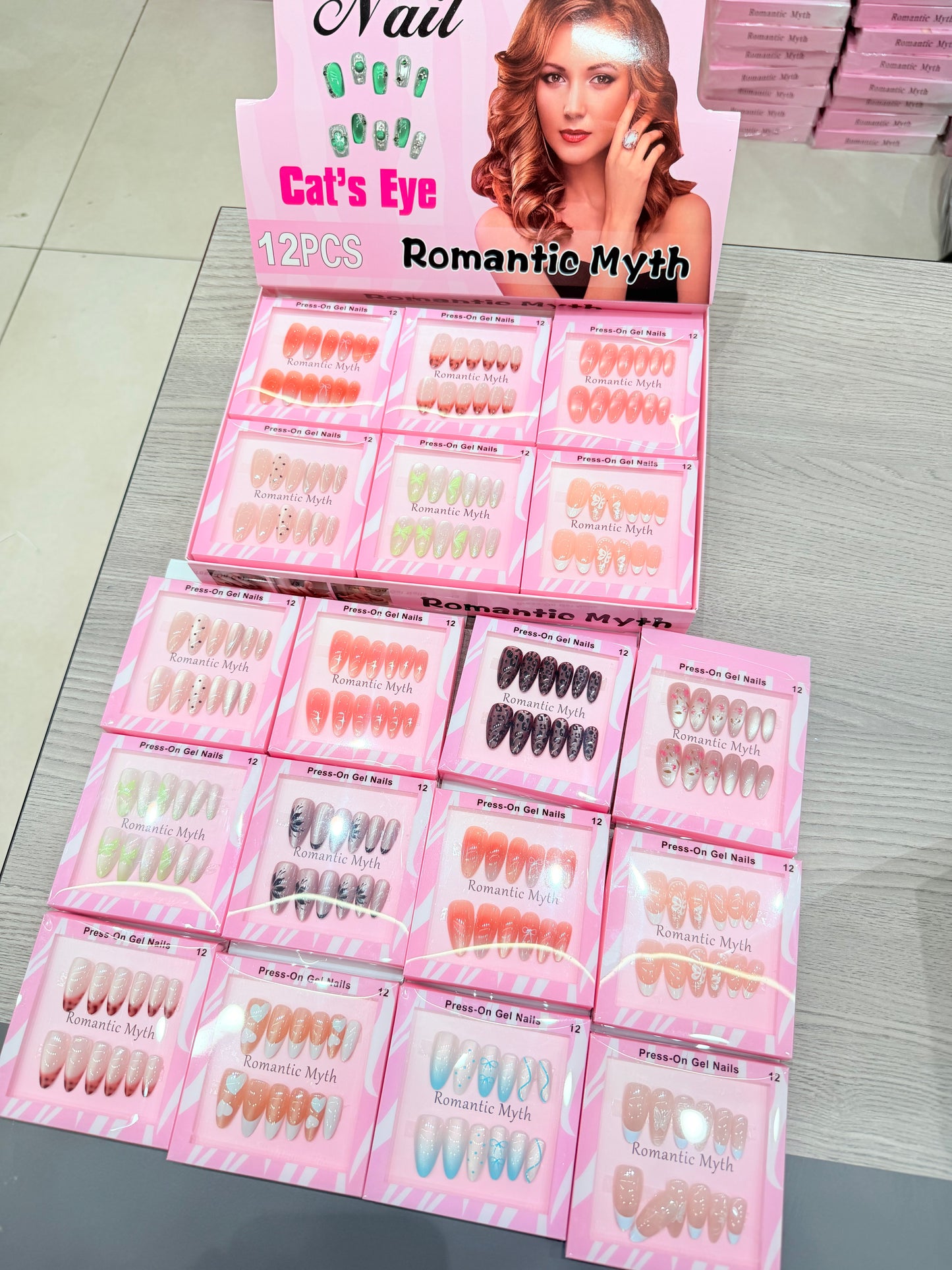 New Catt Eye Nailss Wholesale Pack 12pcs