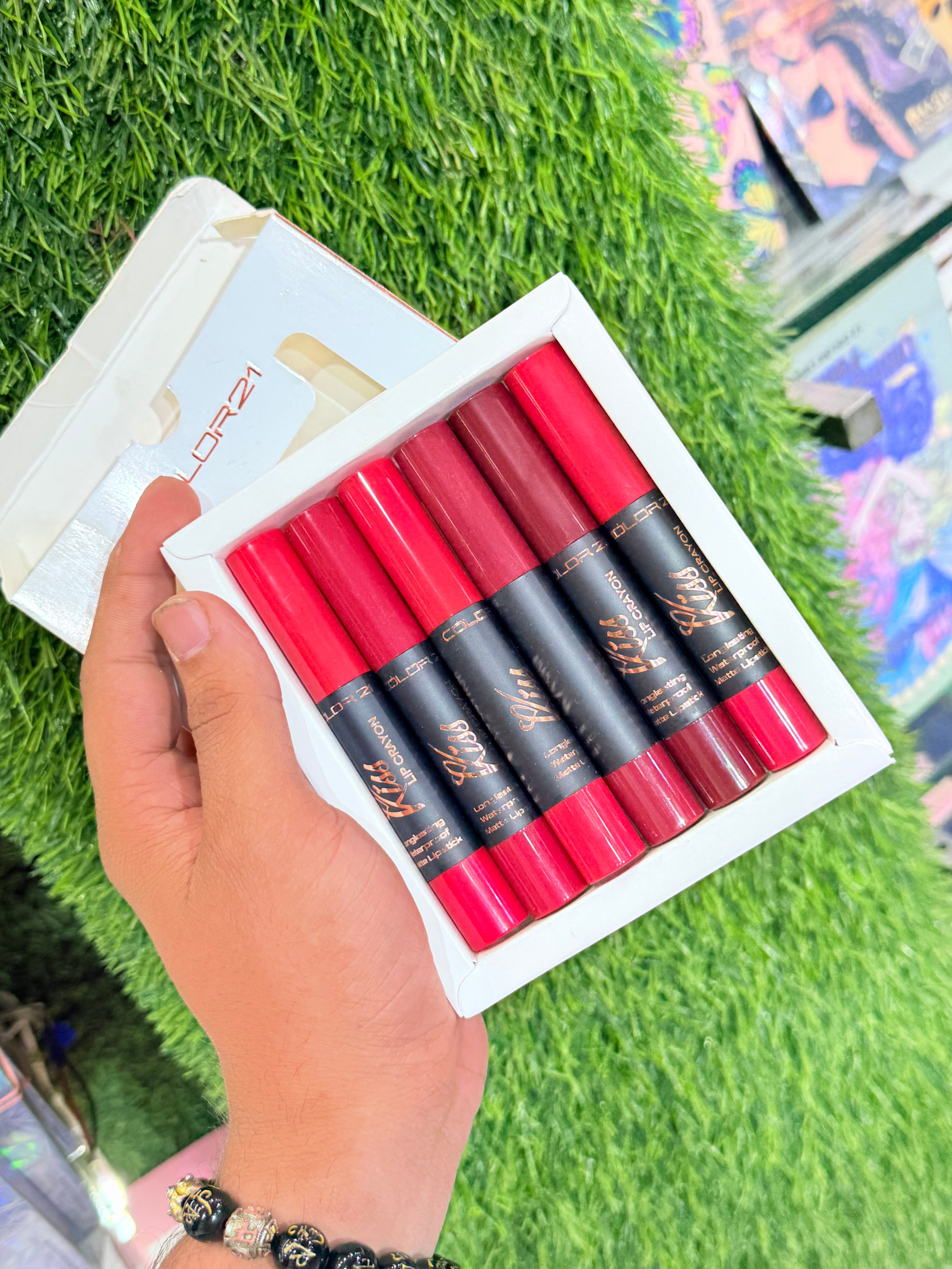 Color 21 - Daily Wear 6pcs LipCrayons