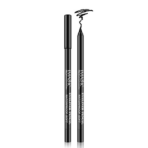 IMAGIC Eye Makeup Waterproof Gel Eyeliner Pen Kajal (BLACK)