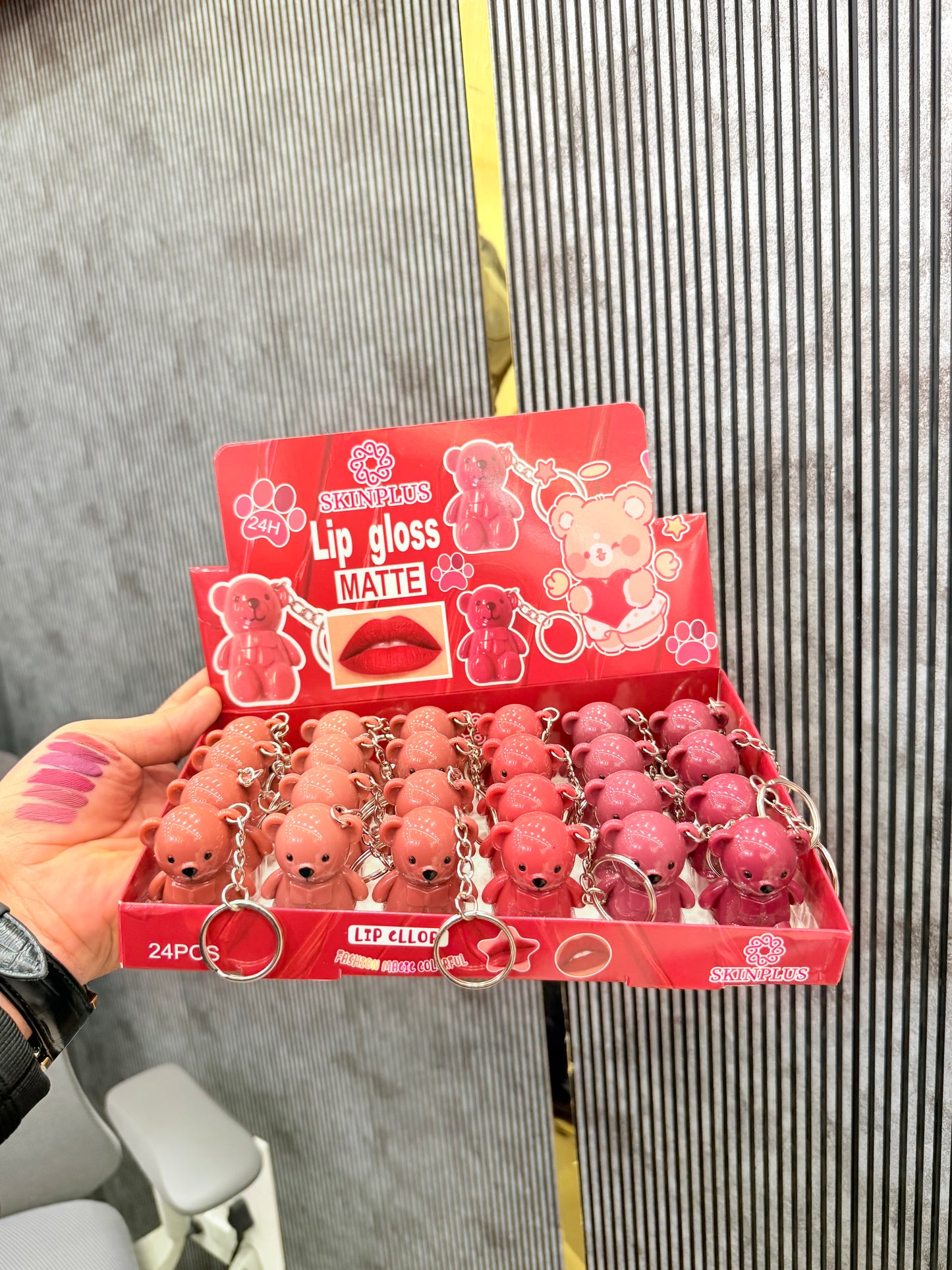 TEDDY LIPGLOSSES MATTE (PACK OF 6) - TEDDY DAY