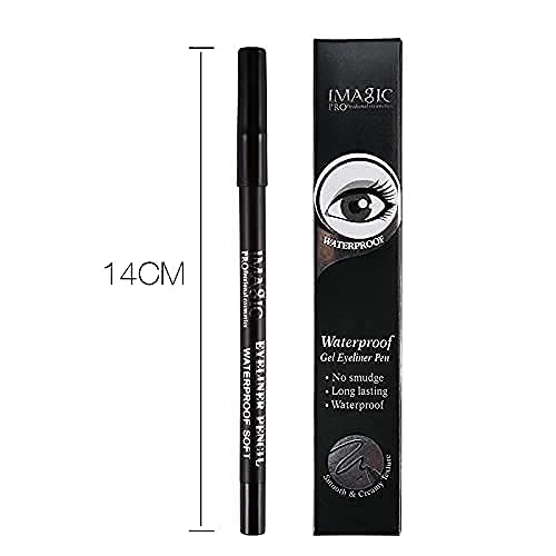 IMAGIC Eye Makeup Waterproof Gel Eyeliner Pen Kajal (BLACK)