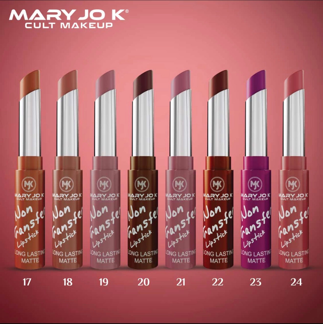 Mary Jo K Rizz & Roll Non-Transfer Lipstick