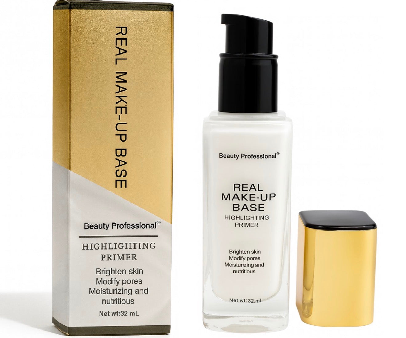 Beauty Professional Real Make-Up Base – Highlighting Primer (32ml ...