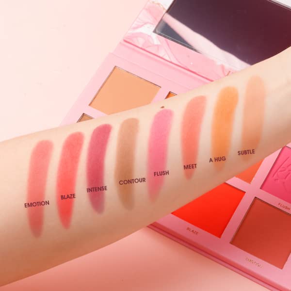 IMAGIC PRO CHEESE PROFESSION 8 COLOR CONTOUR & BLUSH PALETTE 32.8g