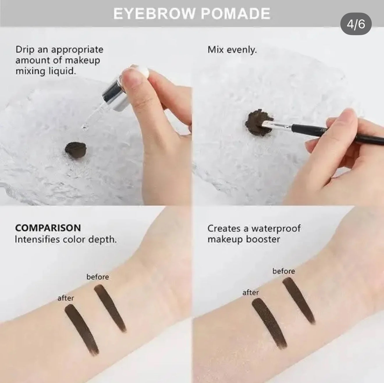 IMAGIC Mix & Blend Duraline - Makeup Mixing Liquid (Waterproof & Color Intensifier)