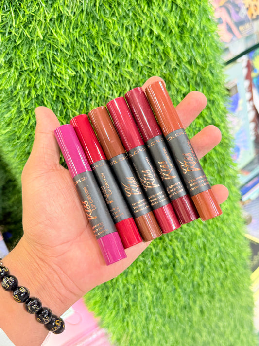 Color 21 - Daily Wear 6pcs LipCrayons