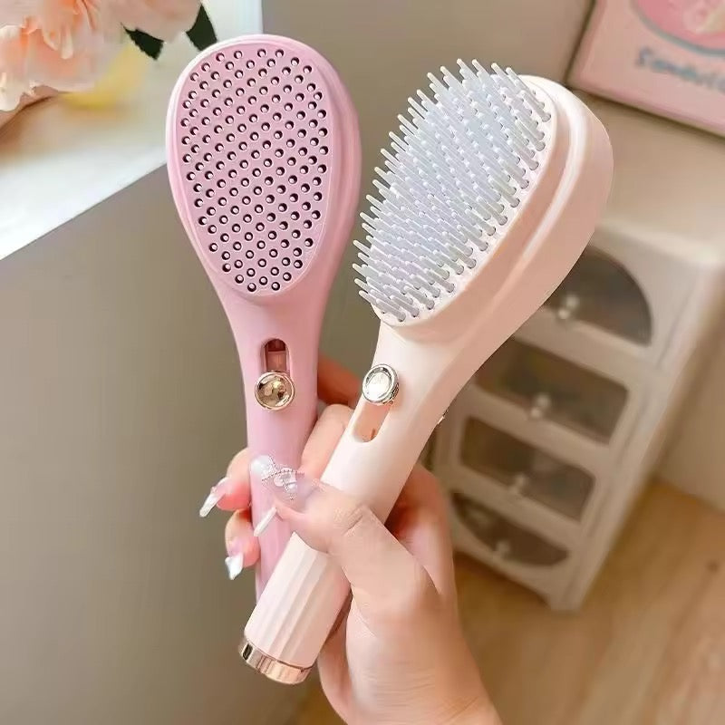 Viral Self Cleaning Hair Brush 😚