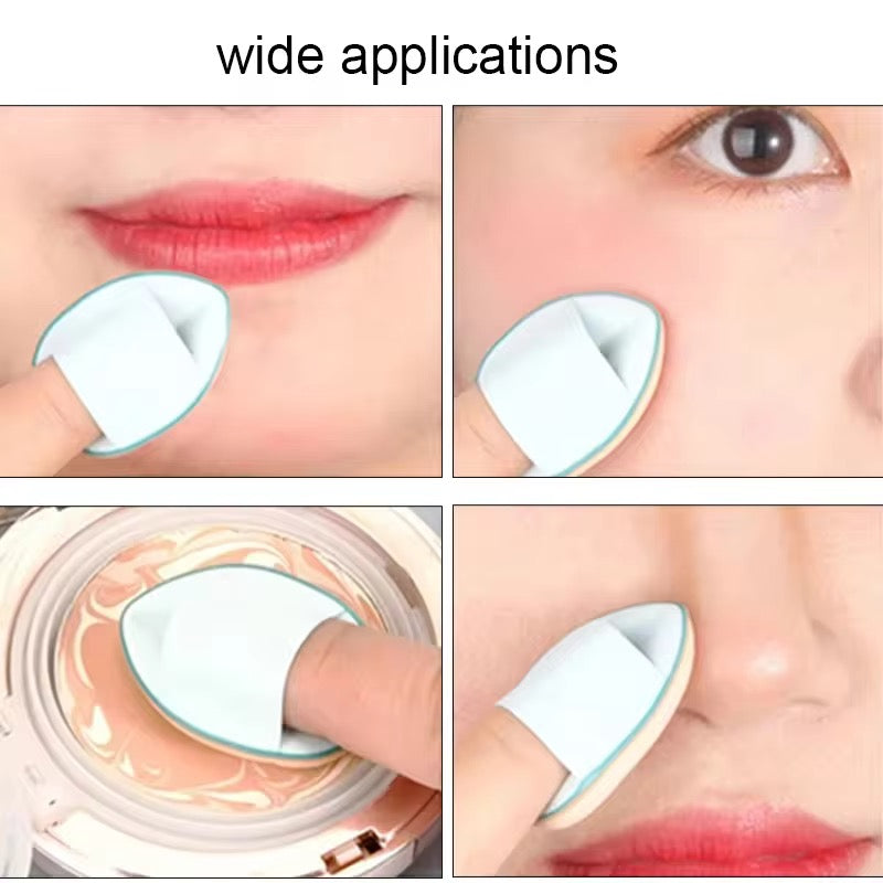 FingerPuff For Makeup - Set of 6pcs (Random Colors)