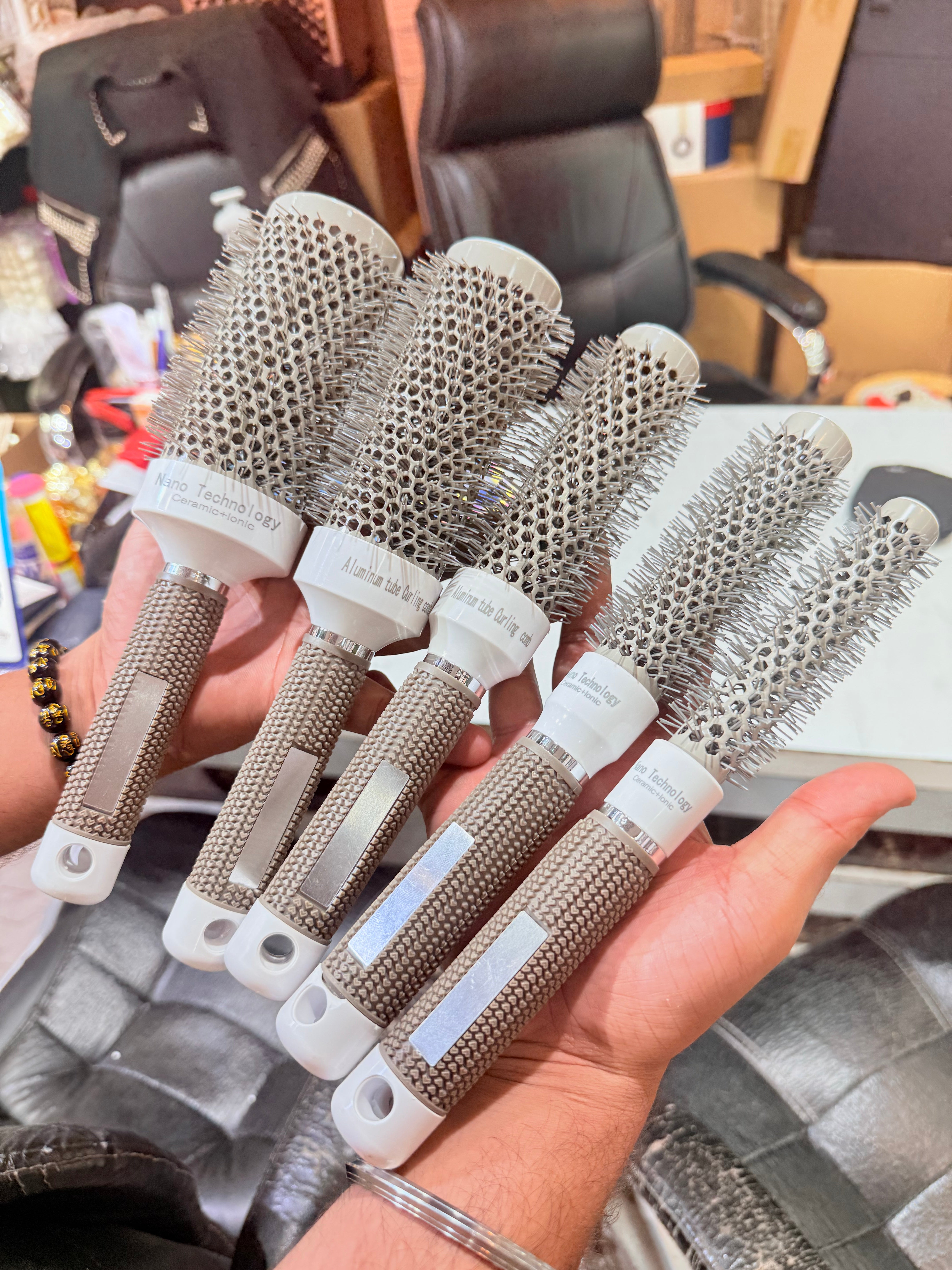 BLOW DRYER BRUSH - SET OF 5