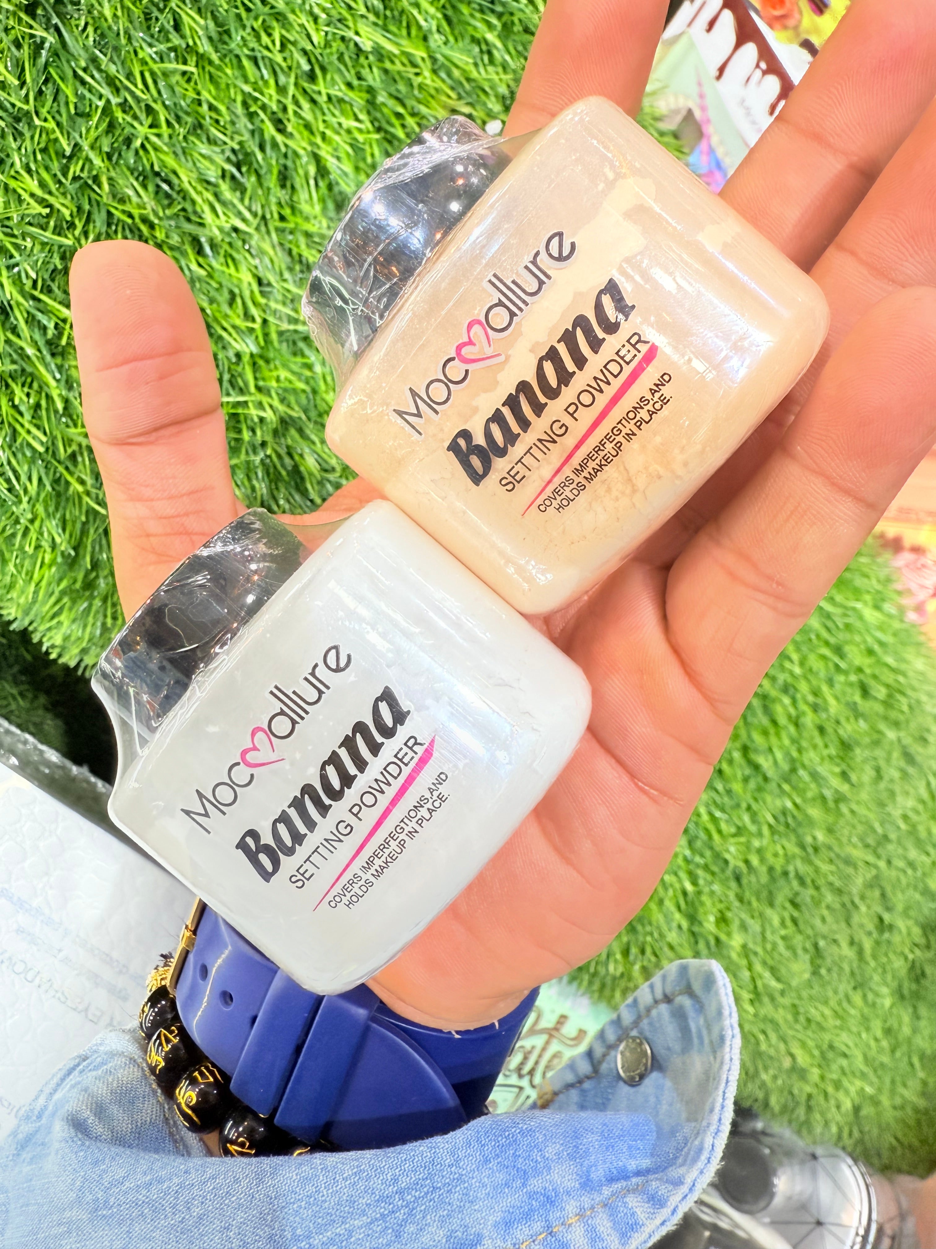 Moccallure Banana Powder 18Gms | Wholesale Pack 12pcs | Hot Seller | 4 Shades