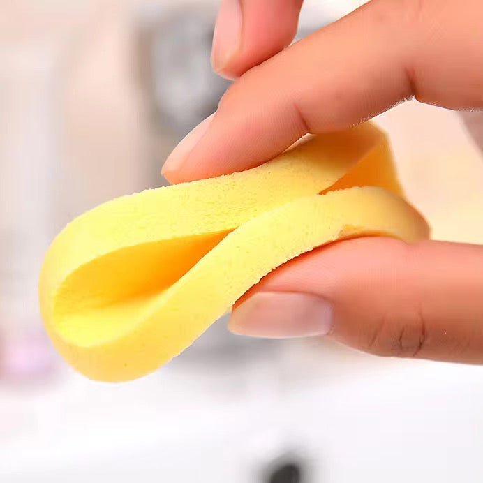 Magic Facial Cleansing Sponge – Yellow